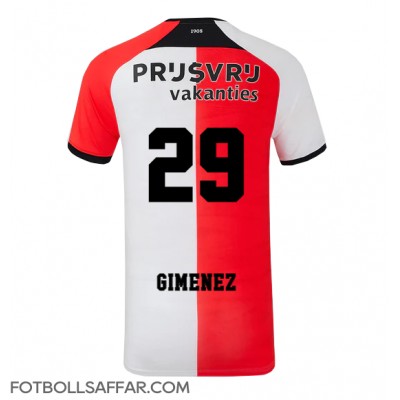 Feyenoord Santiago Gimenez #29 Hemmatröja 2024-25 Kortärmad Feyenoord Santiago Gimenez #29 Hemmatröja 2024-25 Kortärmad